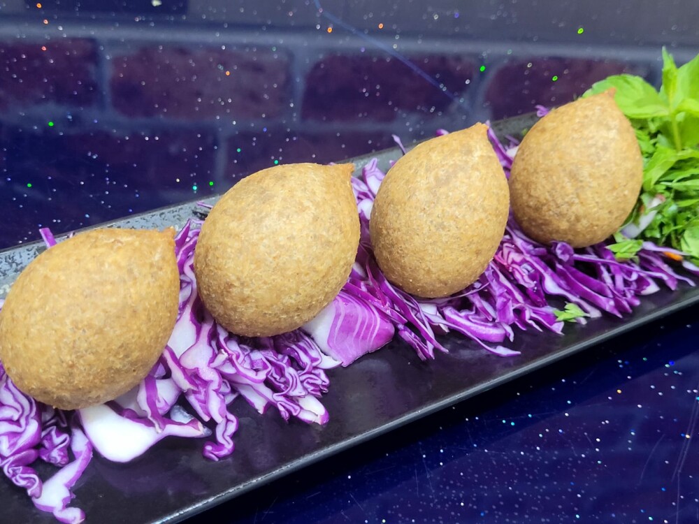 كبة لحم مقلية/Meat Kebba